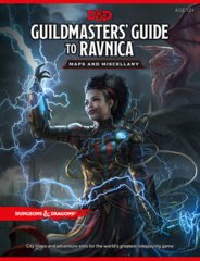 Dungeons and Dragons RPG - Guildmasters Guide to Ravnica (5th Edition) - Maps and Miscellany